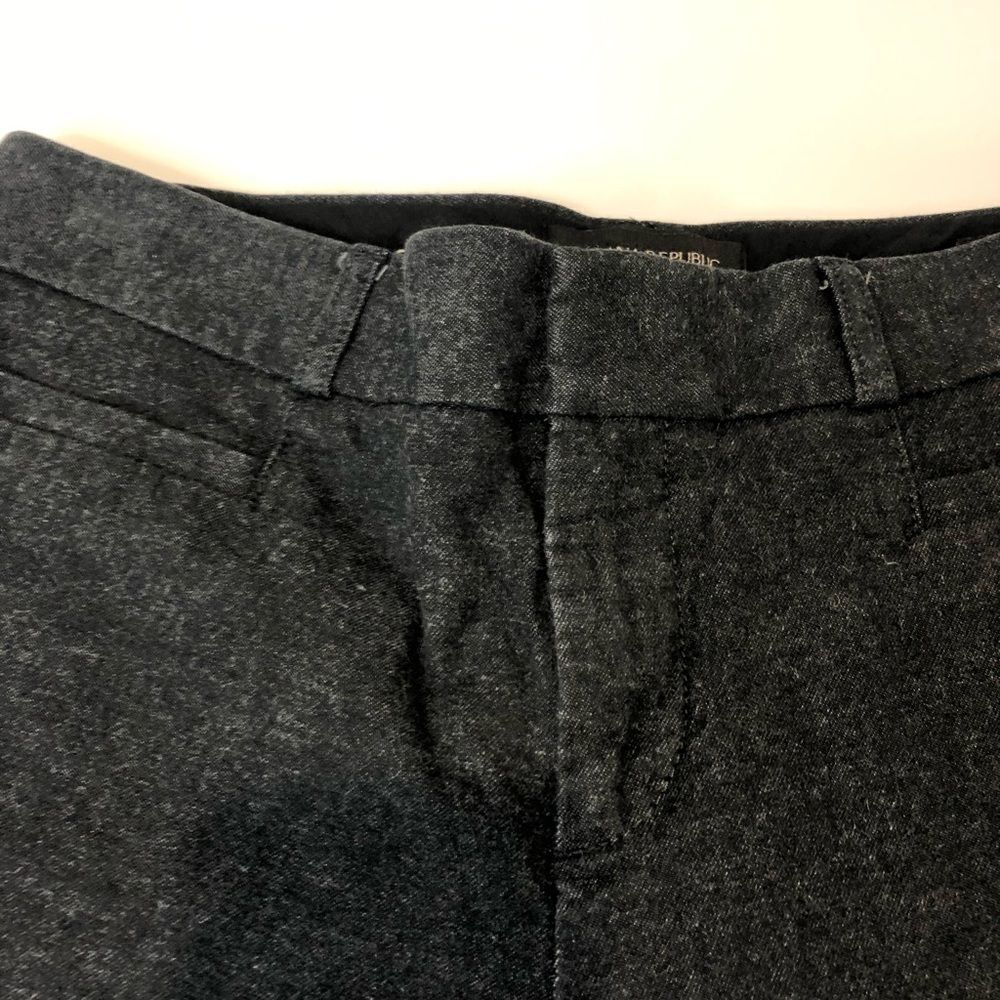 Banana Republic dark gray trouser slacks size 2 - Picture 3 of 7